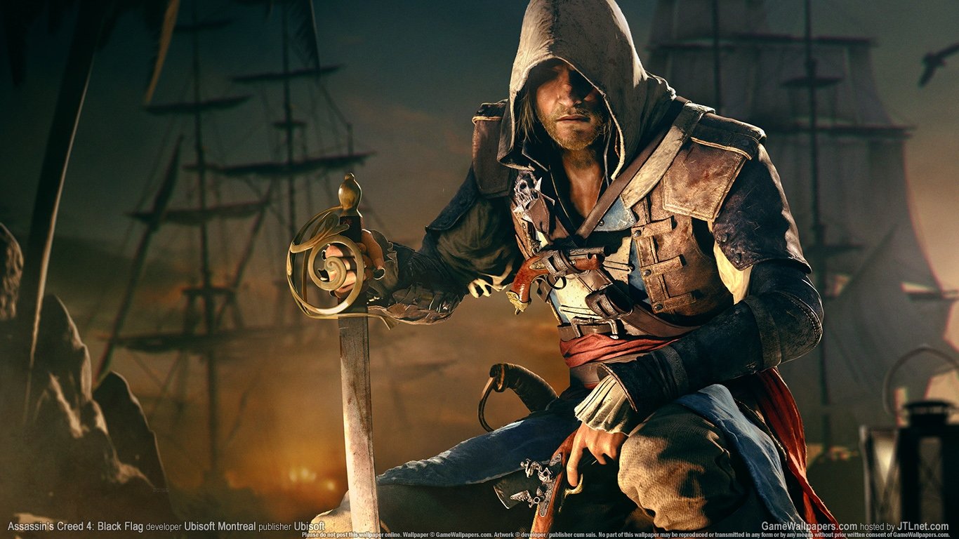 Awesome Assassin's Creed 4: Black Flag free background ID:234595 for 1366x768 laptop computer