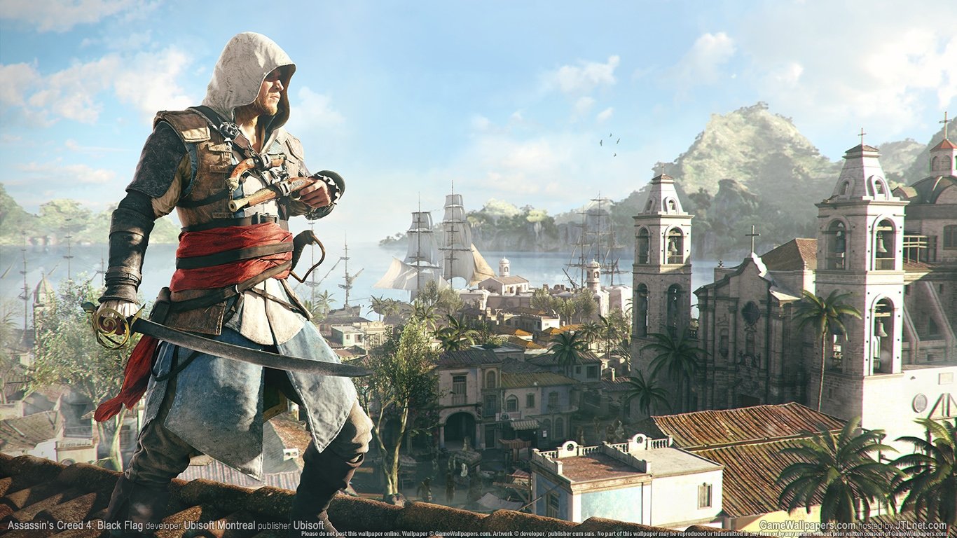 Best Assassin's Creed 4: Black Flag wallpaper ID:234554 for High Resolution 1366x768 laptop PC