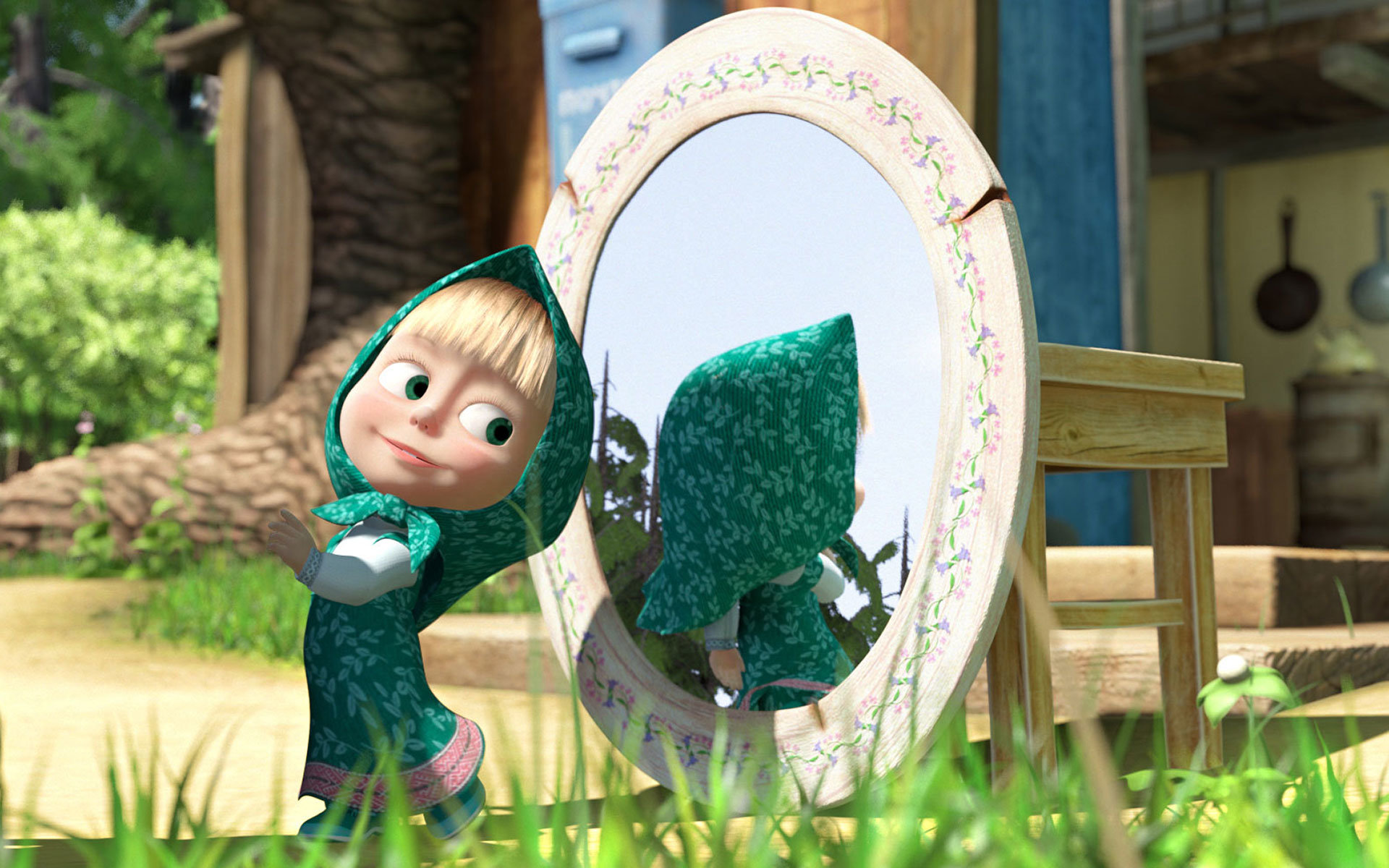 Free Masha And The Bear high quality background ID:84158 for hd 1920x1200 PC