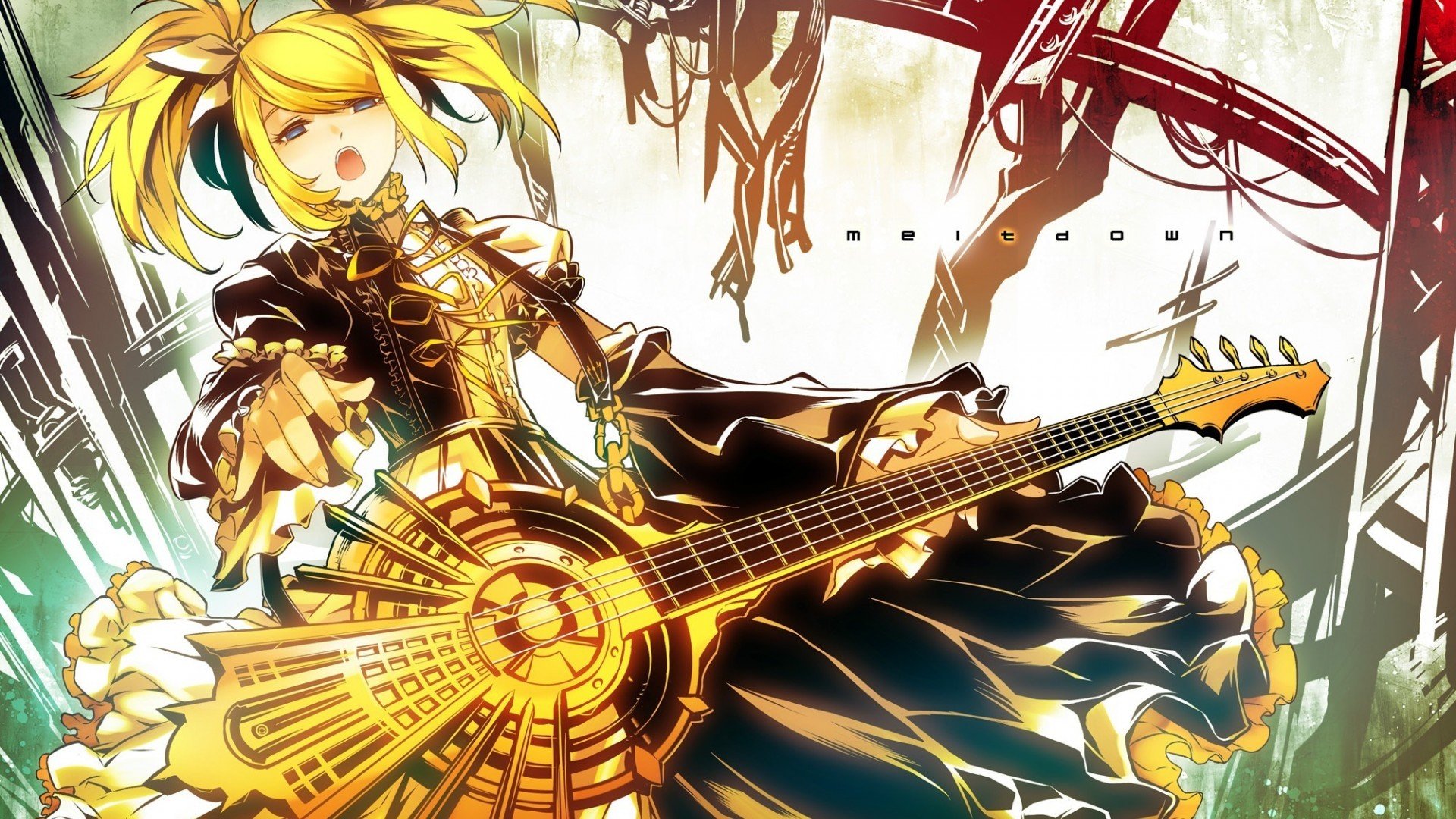 Download full hd Rin Kagamine computer wallpaper ID:3895 for free