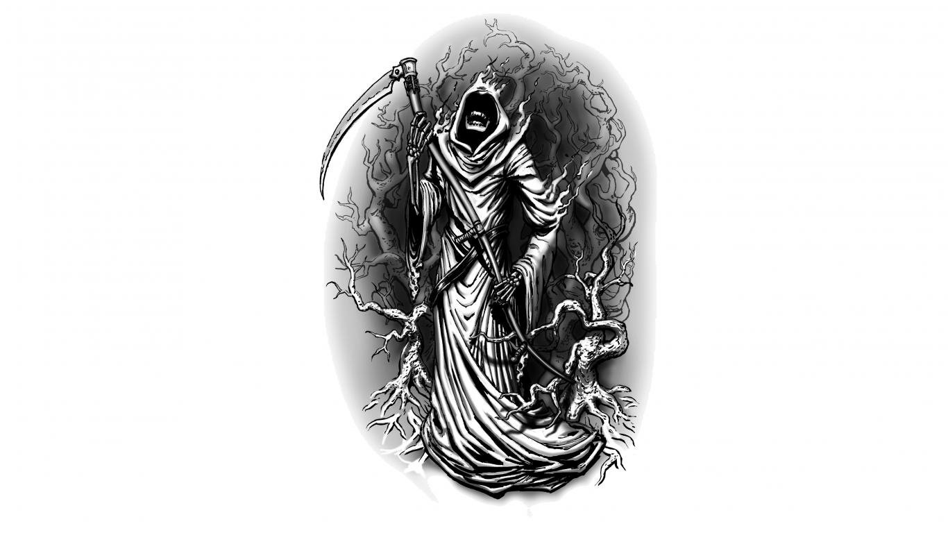 Free Grim Reaper high quality background ID:155478 for hd 1366x768 desktop