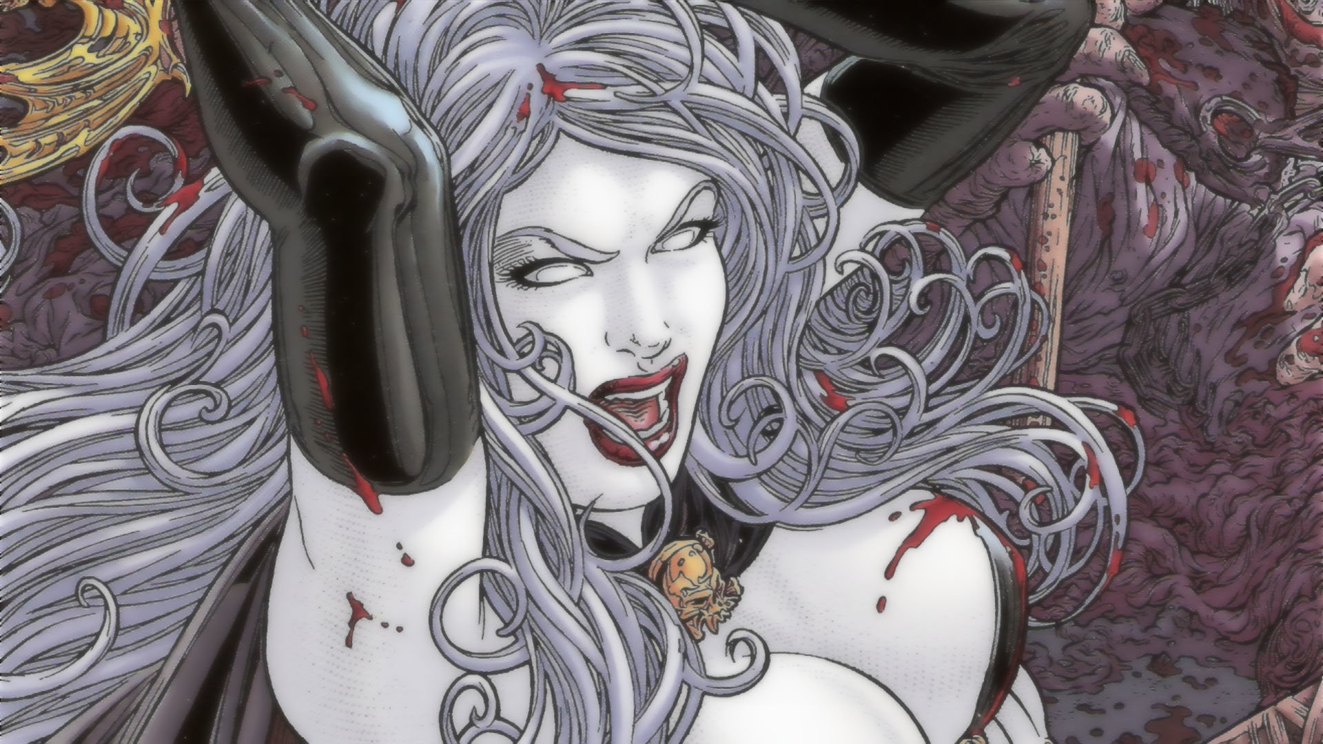 Free download Lady Death background ID:156147 1080p for desktop