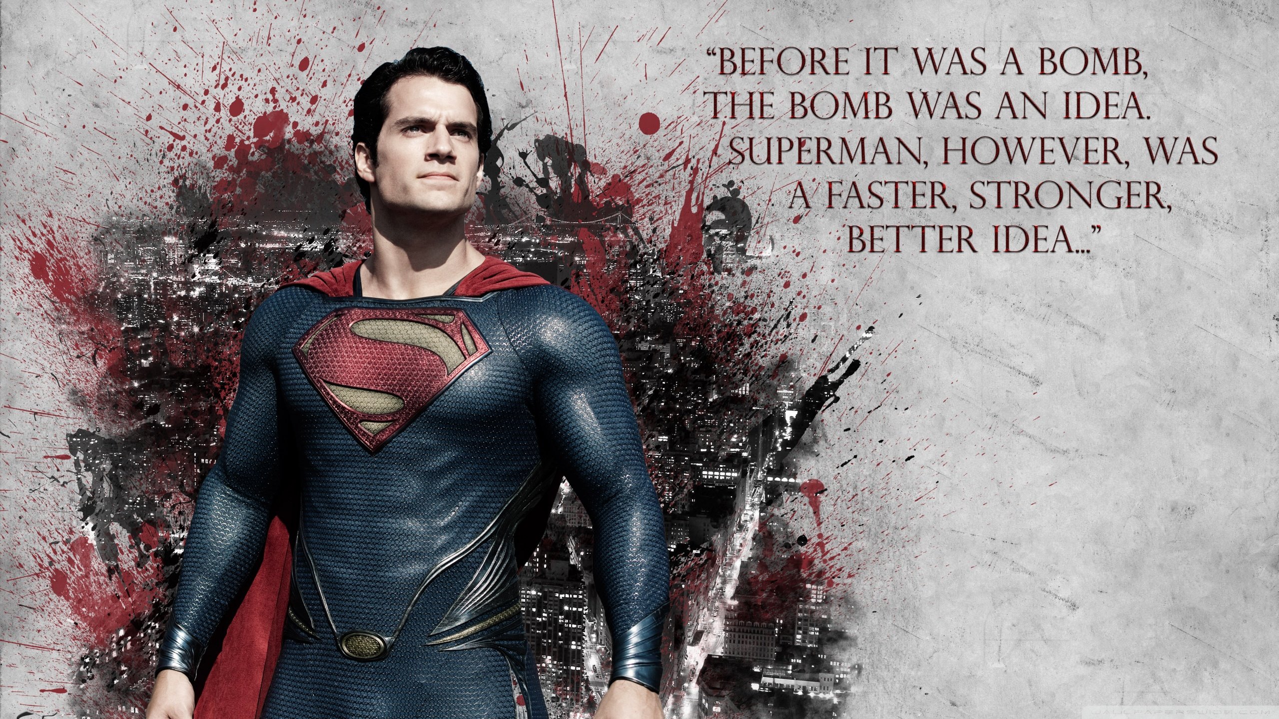 Awesome Man Of Steel free wallpaper ID:127426 for hd 2560x1440 PC