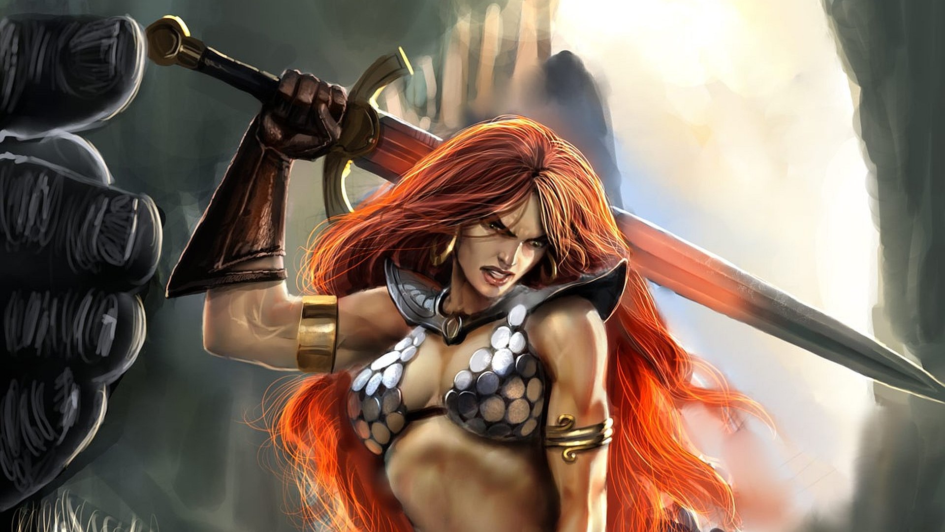 Best Red Sonja background ID:449837 for High Resolution full hd 1080p desktop