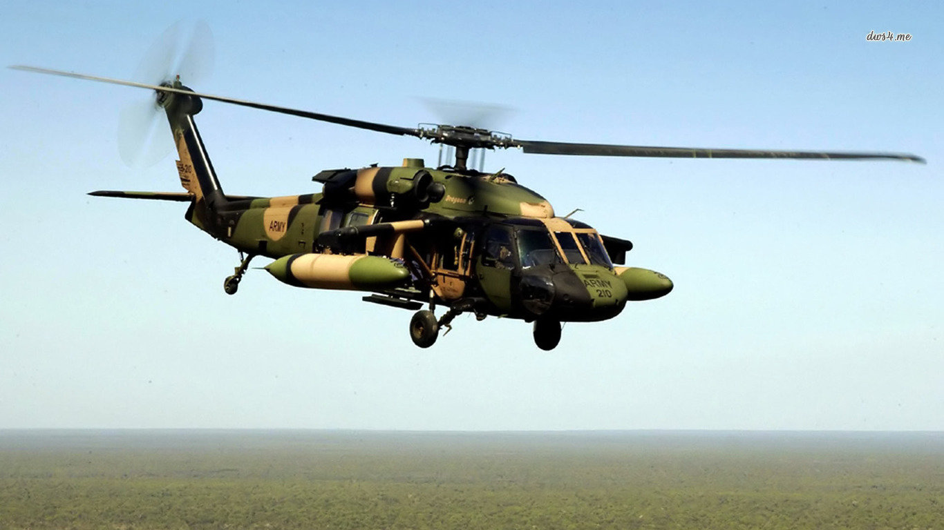High resolution Sikorsky UH-60 Black Hawk 1366x768 laptop background ID:69118 for computer