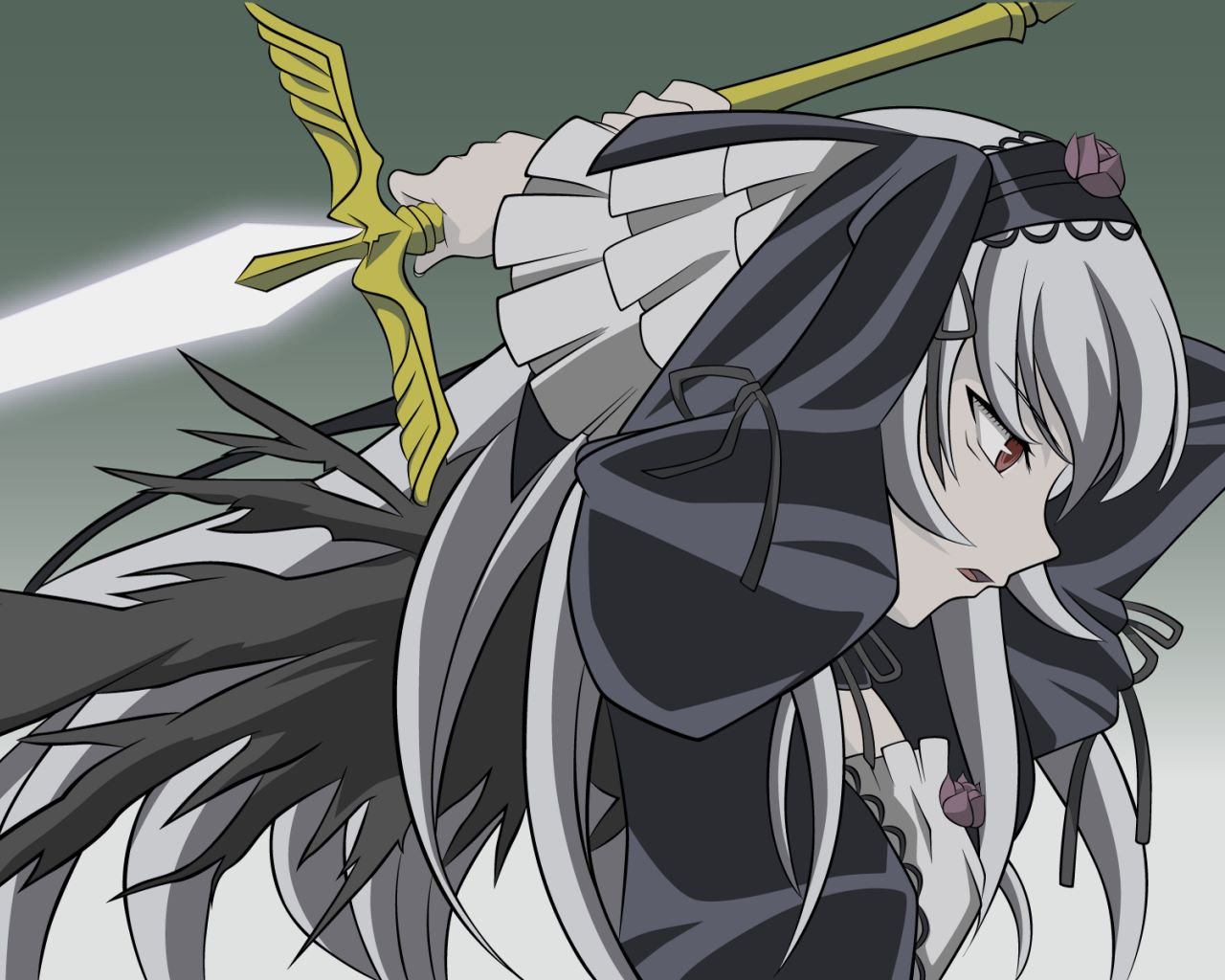Awesome Suigintou (Rozen Maiden) free background ID:357522 for hd 1280x1024 desktop