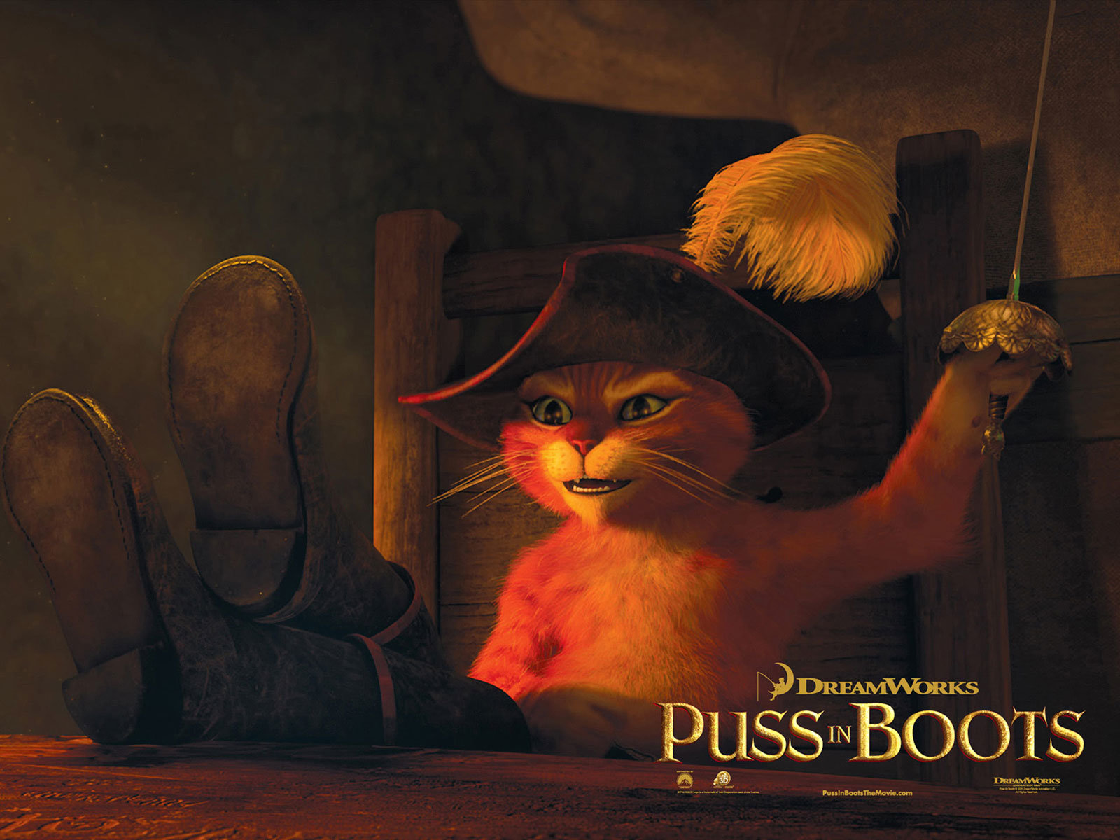 Free download Puss In Boots background ID:196197 hd 1600x1200 for desktop