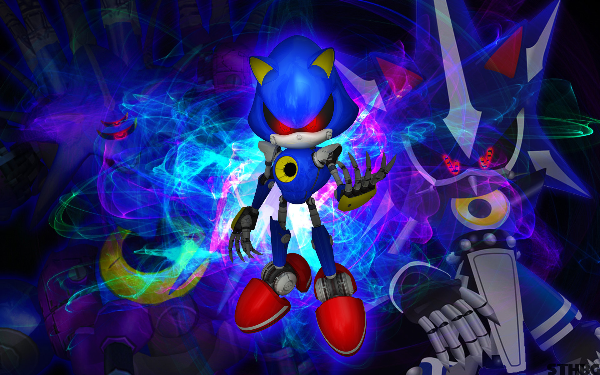 Free Download Metal Sonic Wallpaper Id 581 Hd 19x10 For Pc