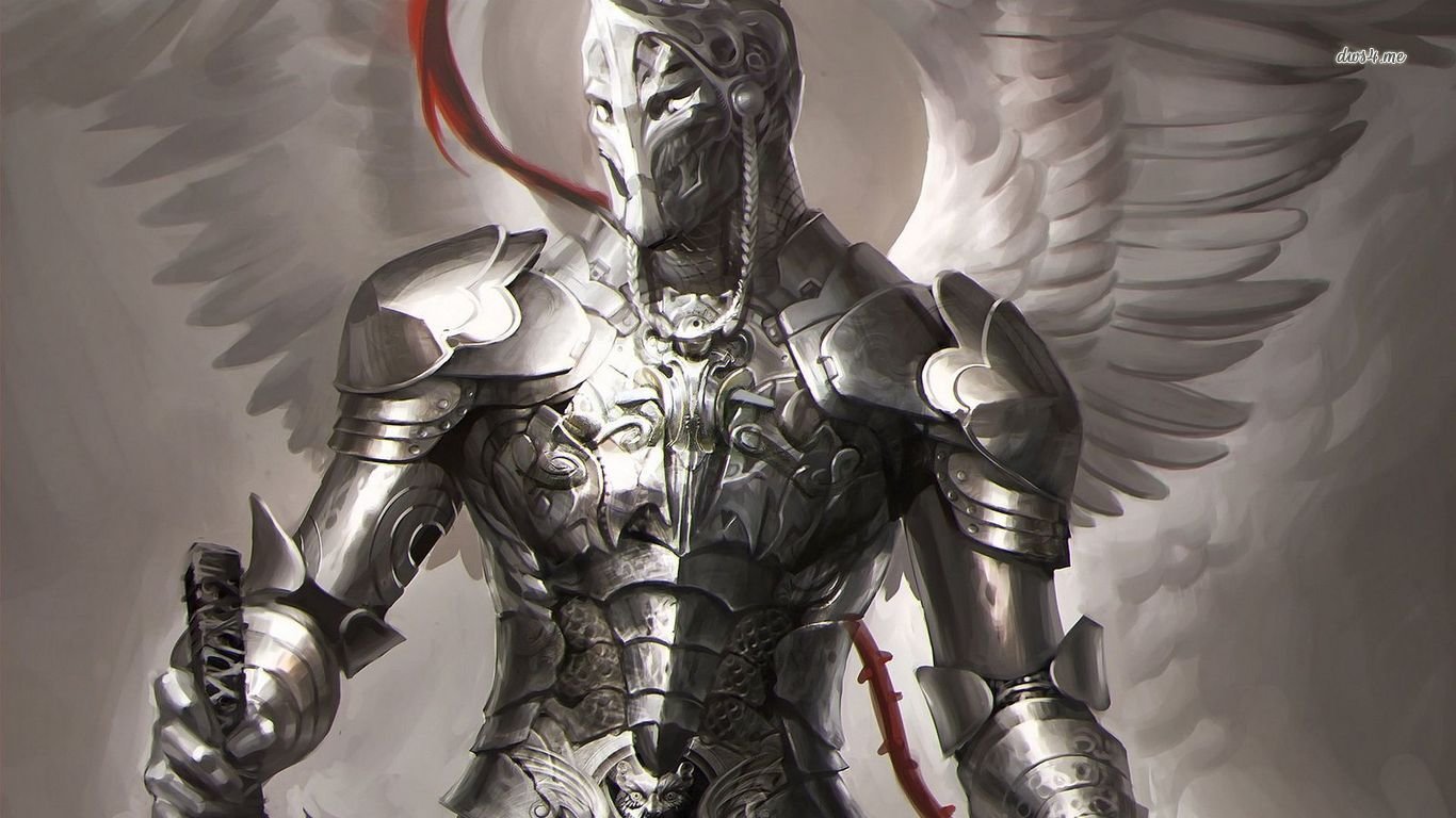 Free Angel Warrior high quality background ID:352374 for 1366x768 laptop computer