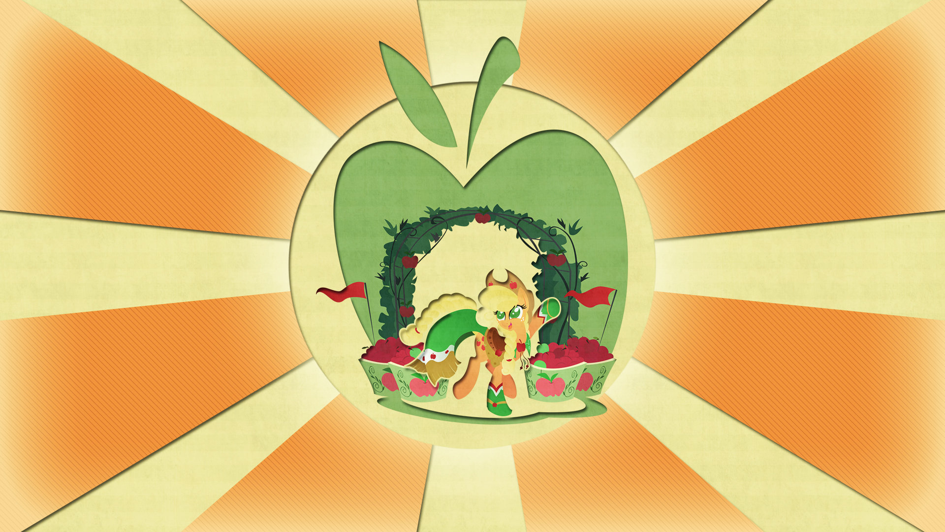 Free Applejack (My Little Pony) high quality background ID:154730 for 1080p PC