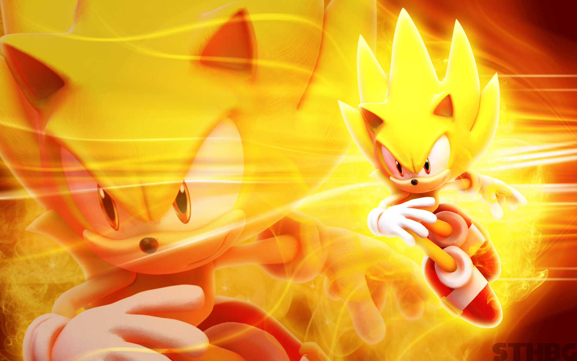 Free Super Sonic high quality background ID:52002 for hd 1920x1200 desktop
