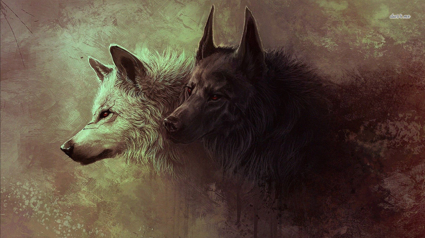 Free download Wolf background ID:117819 1366x768 laptop for PC