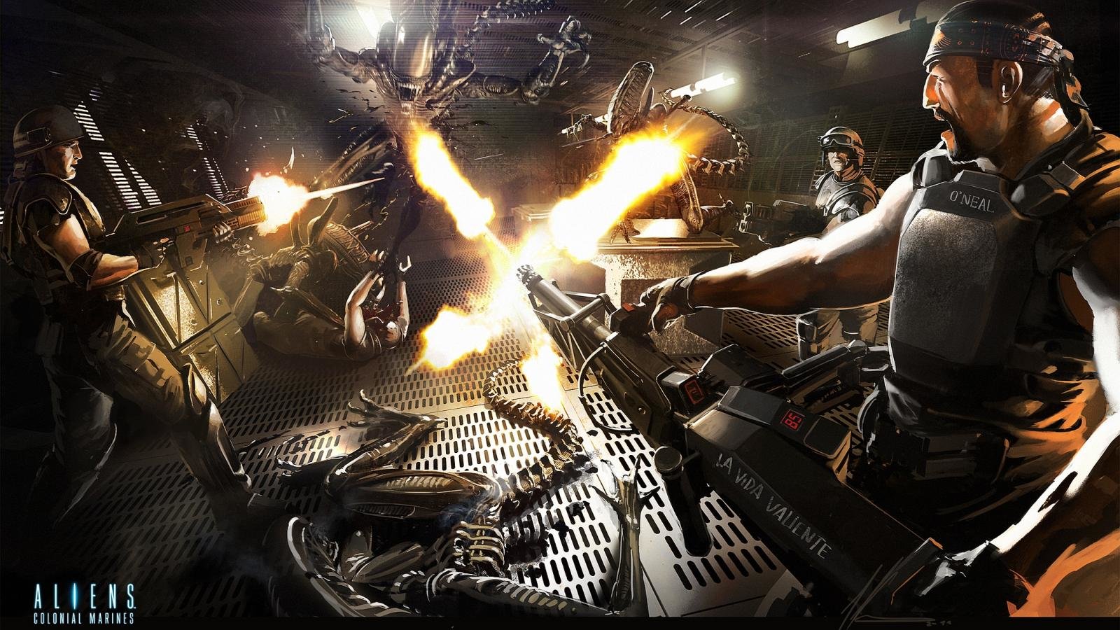 High resolution Aliens: Colonial Marines hd 1600x900 background ID:276118 for PC