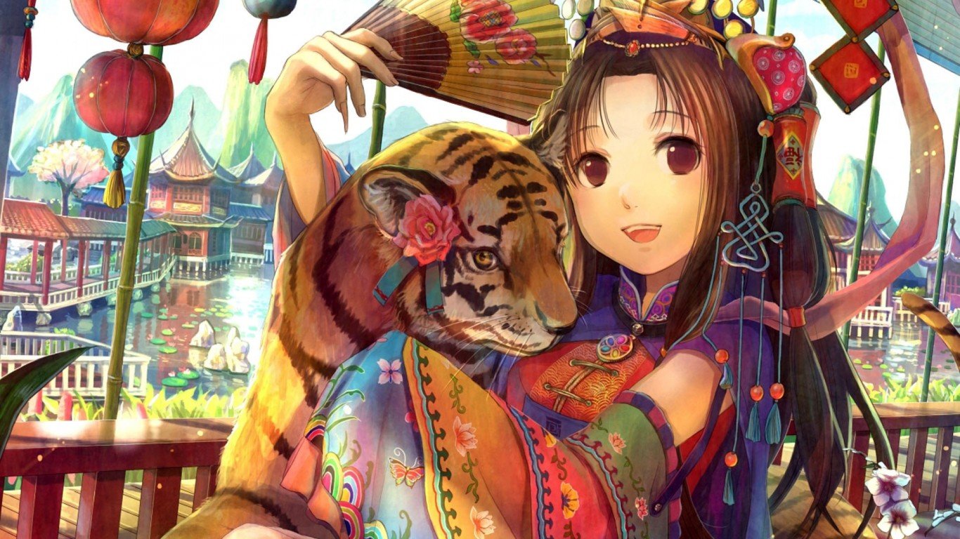 Download laptop Anime women desktop background ID:178520 for free