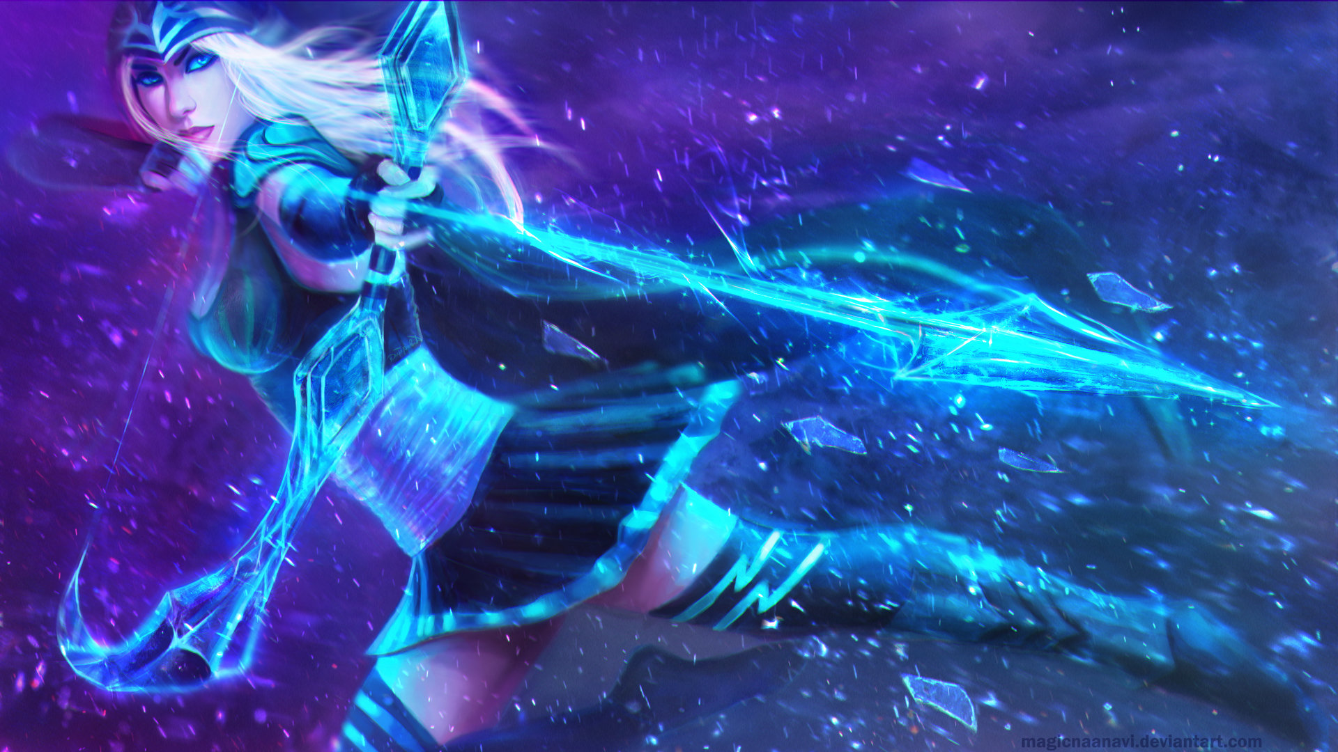 Free Ashe (League Of Legends) high quality background ID:171361 for hd 1080p PC