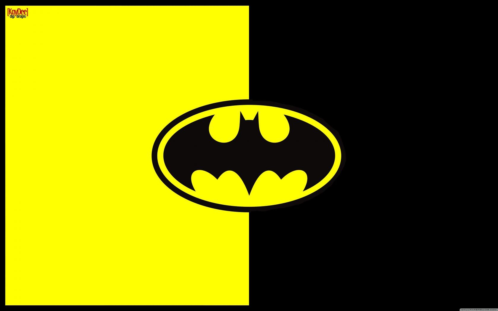 Download hd 1680x1050 Batman Logo (Symbol) PC wallpaper ID:41923 for free