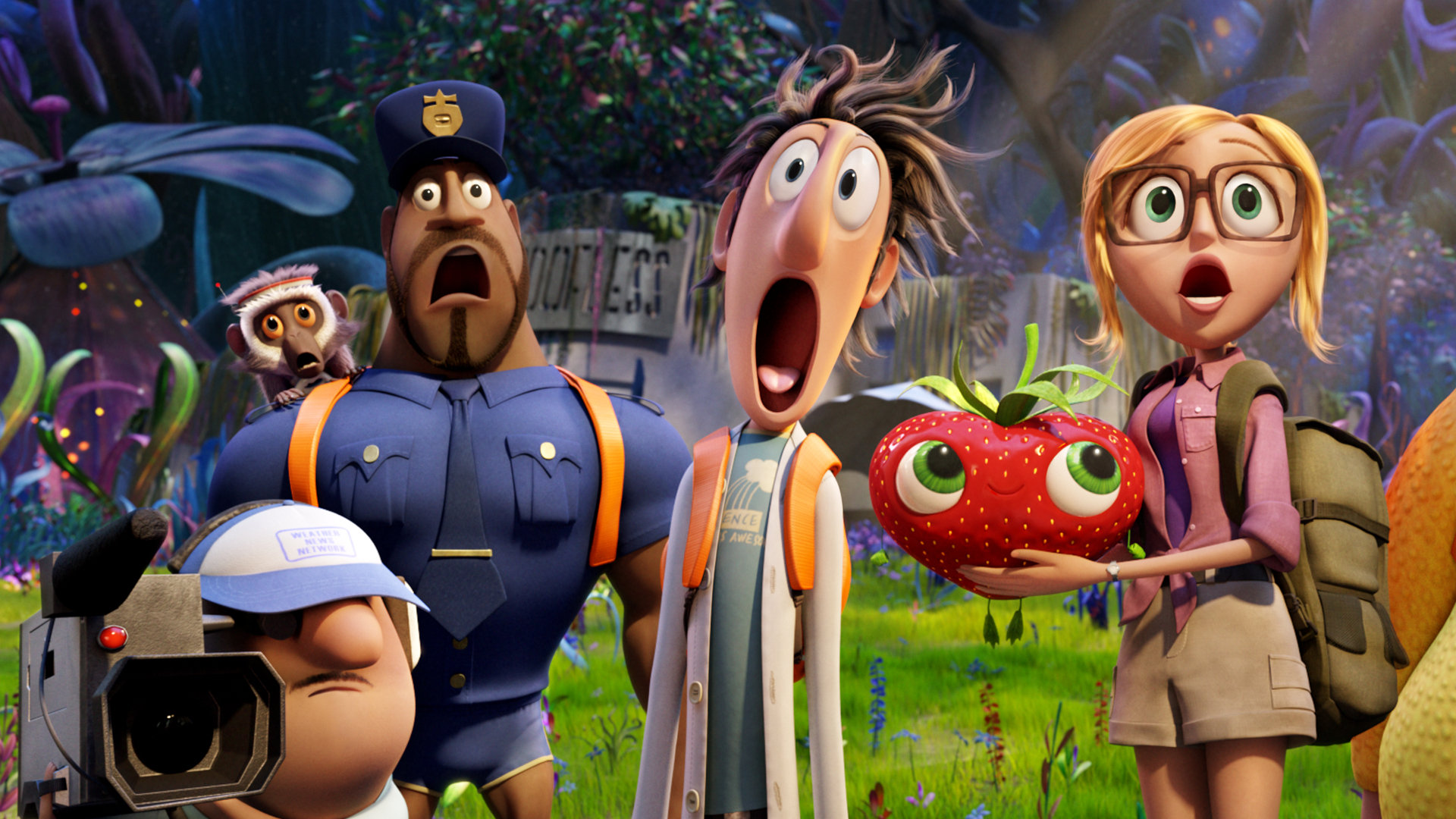 High resolution Cloudy With A Chance Of Meatballs 2 hd 1920x1080 wallpaper ID:163996 for computer