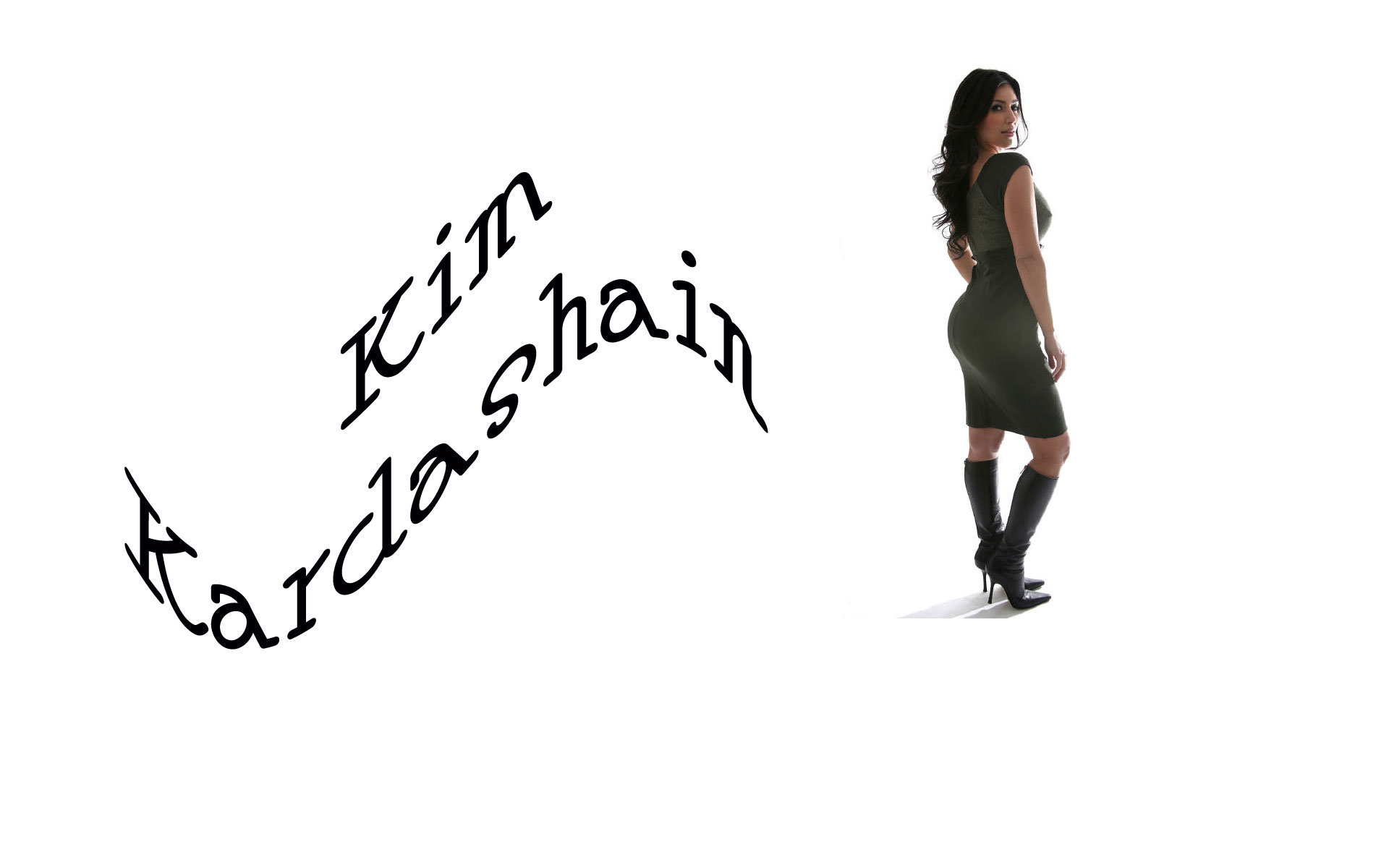 Download hd 1920x1200 Kim Kardashian computer background ID:57644 for free