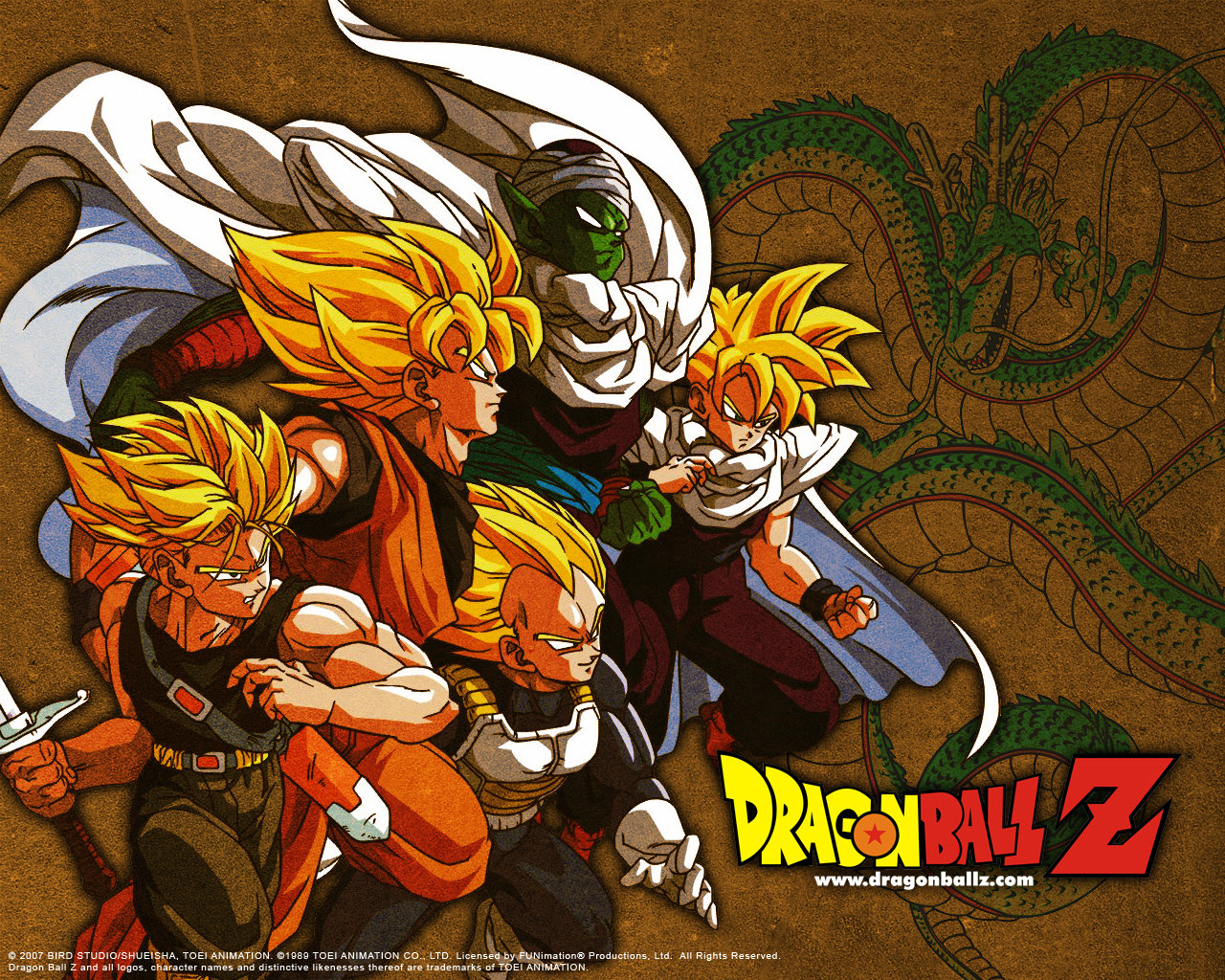 High resolution Dragon Ball Z (DBZ) hd 1280x1024 wallpaper ID:462278 for PC
