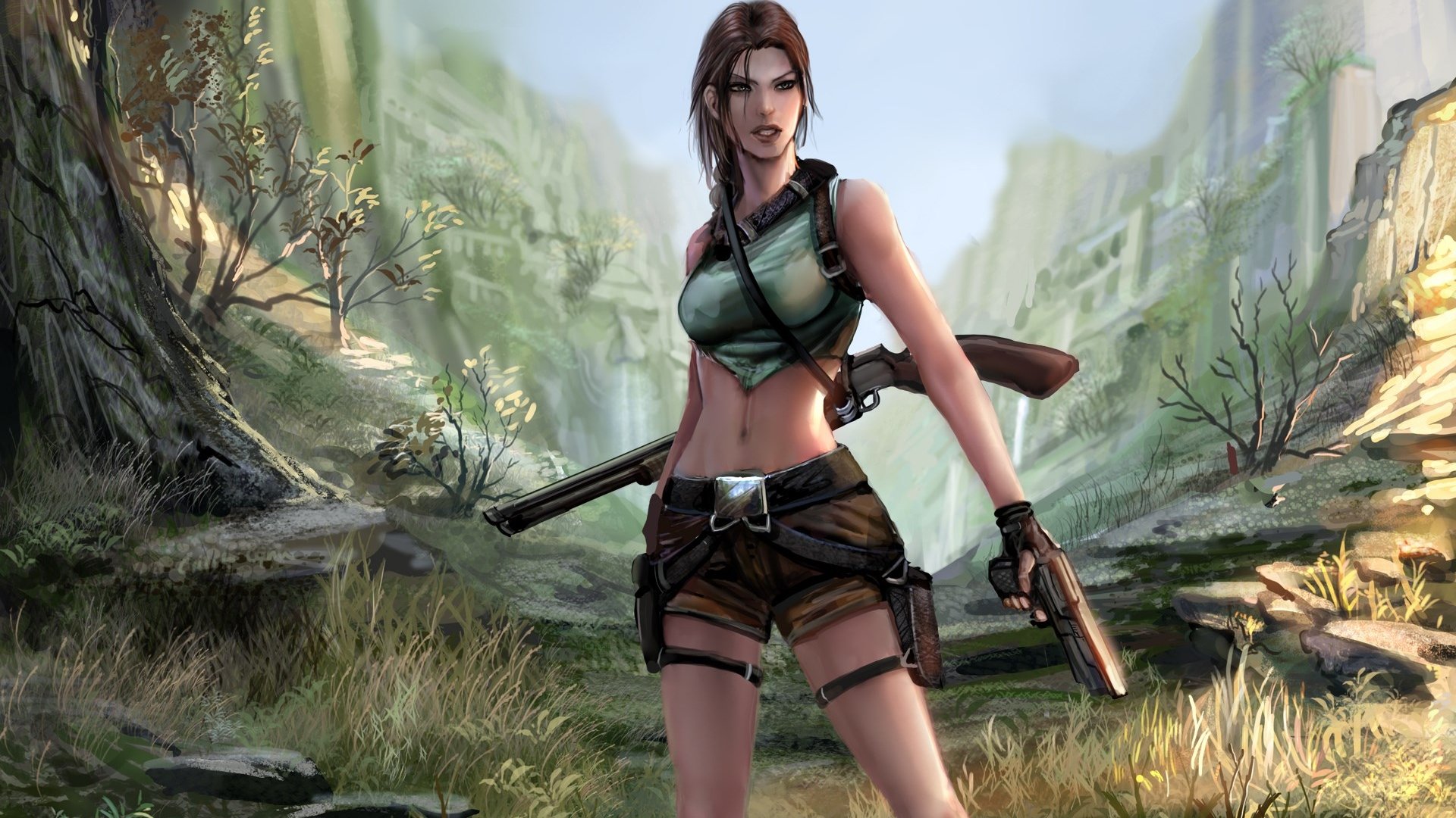 Download hd 1080p Tomb Raider (Lara Croft) PC wallpaper ID:437197 for free