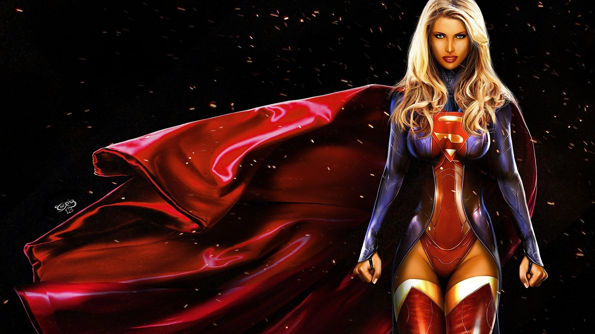 Download full hd Supergirl PC wallpaper ID:26152 for free