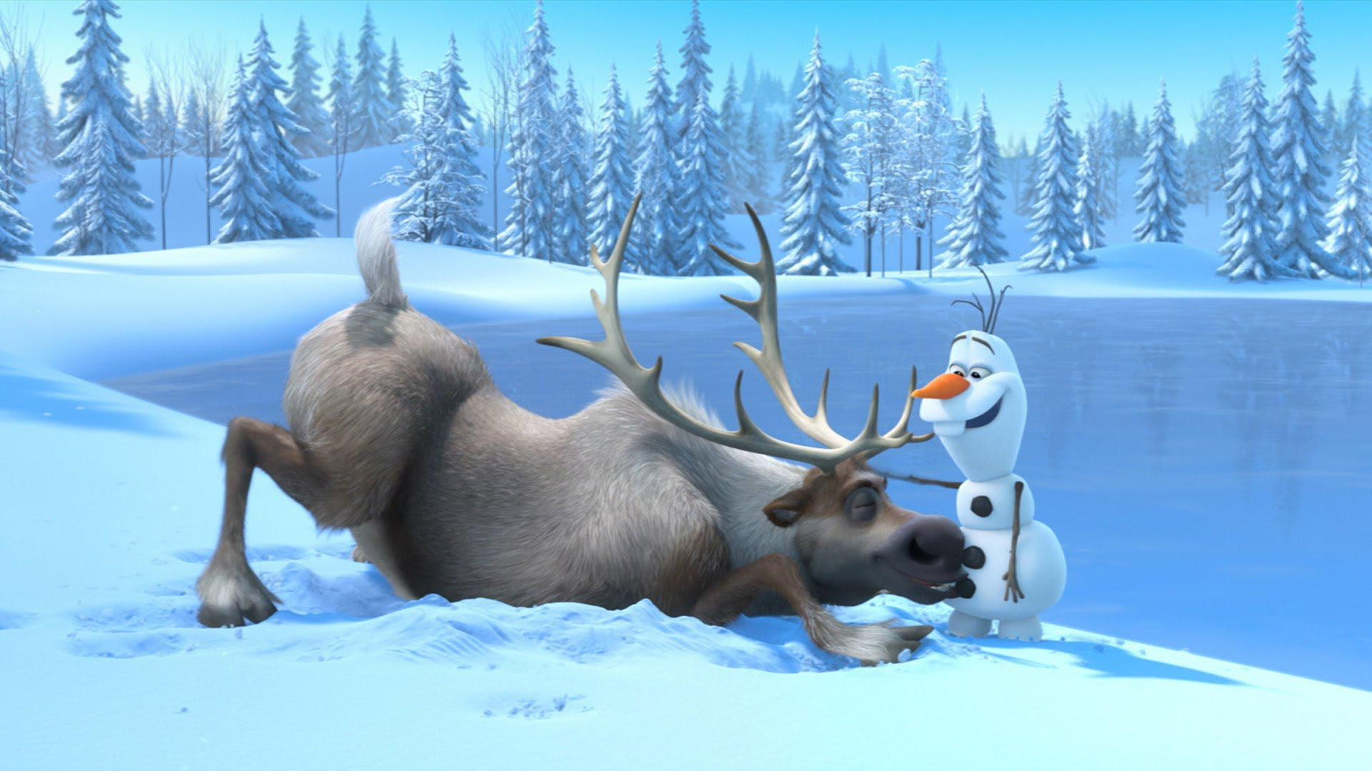 High resolution Olaf (Frozen) full hd 1920x1080 background ID:380117 for PC