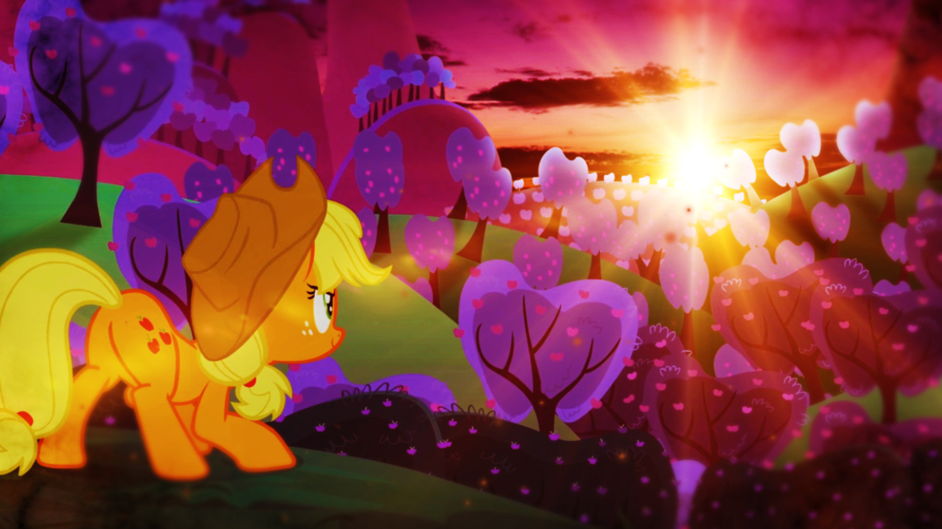 Free download Applejack (My Little Pony) background ID:154491 full hd 1920x1080 for PC