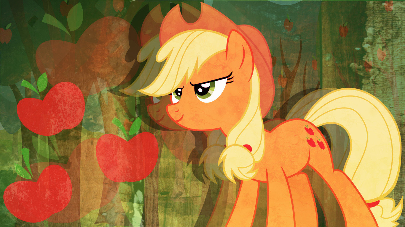 Best Applejack (My Little Pony) background ID:154716 for High Resolution hd 1366x768 computer