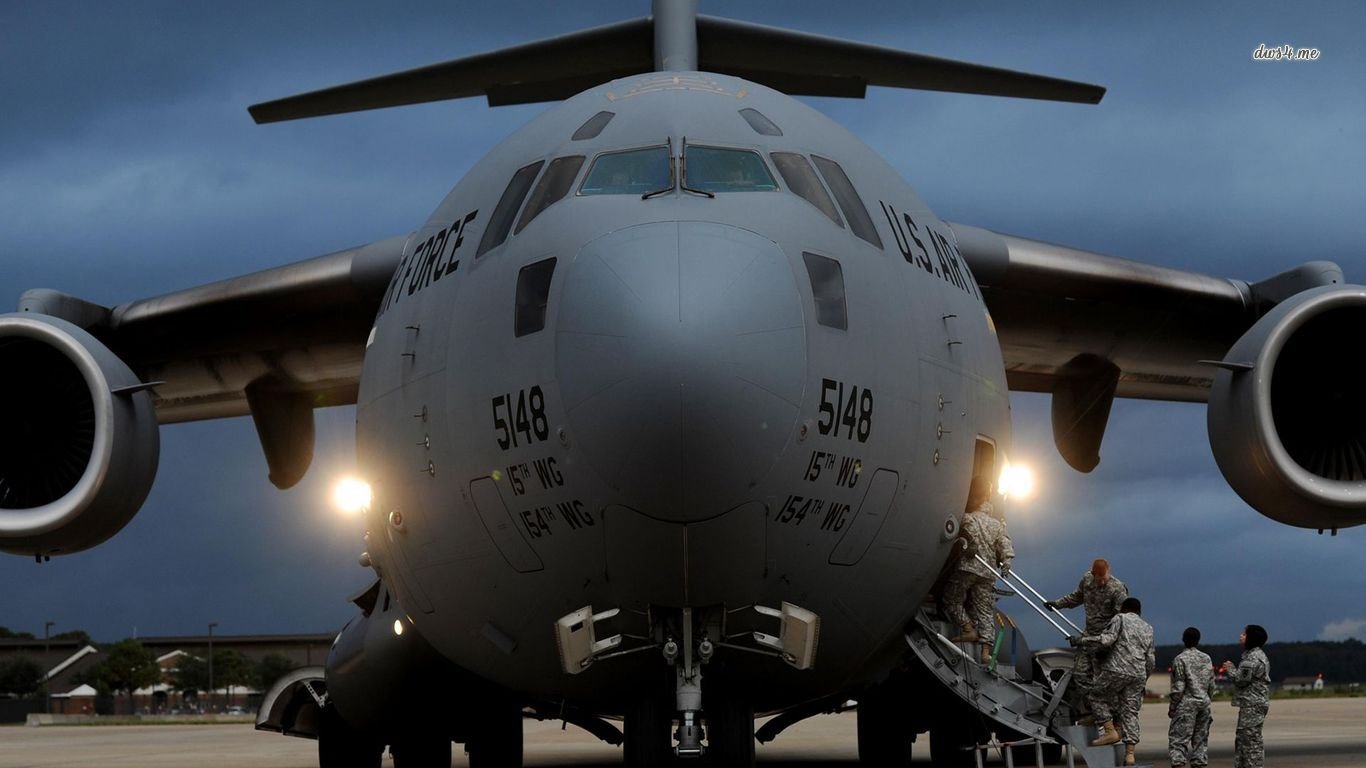 Download laptop Boeing C-17 Globemaster III PC background ID:495574 for free