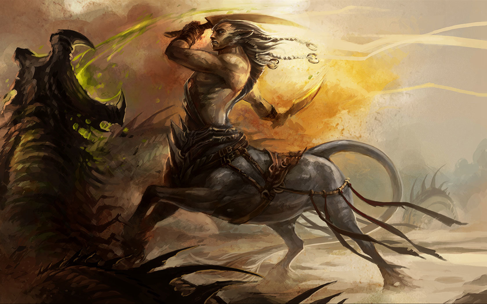 Free download Centaur background ID:49234 hd 1680x1050 for PC