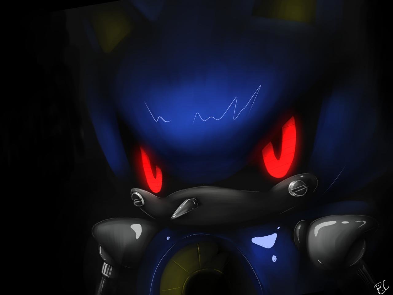 Download hd 1280x960 Metal Sonic desktop background ID:52077 for free