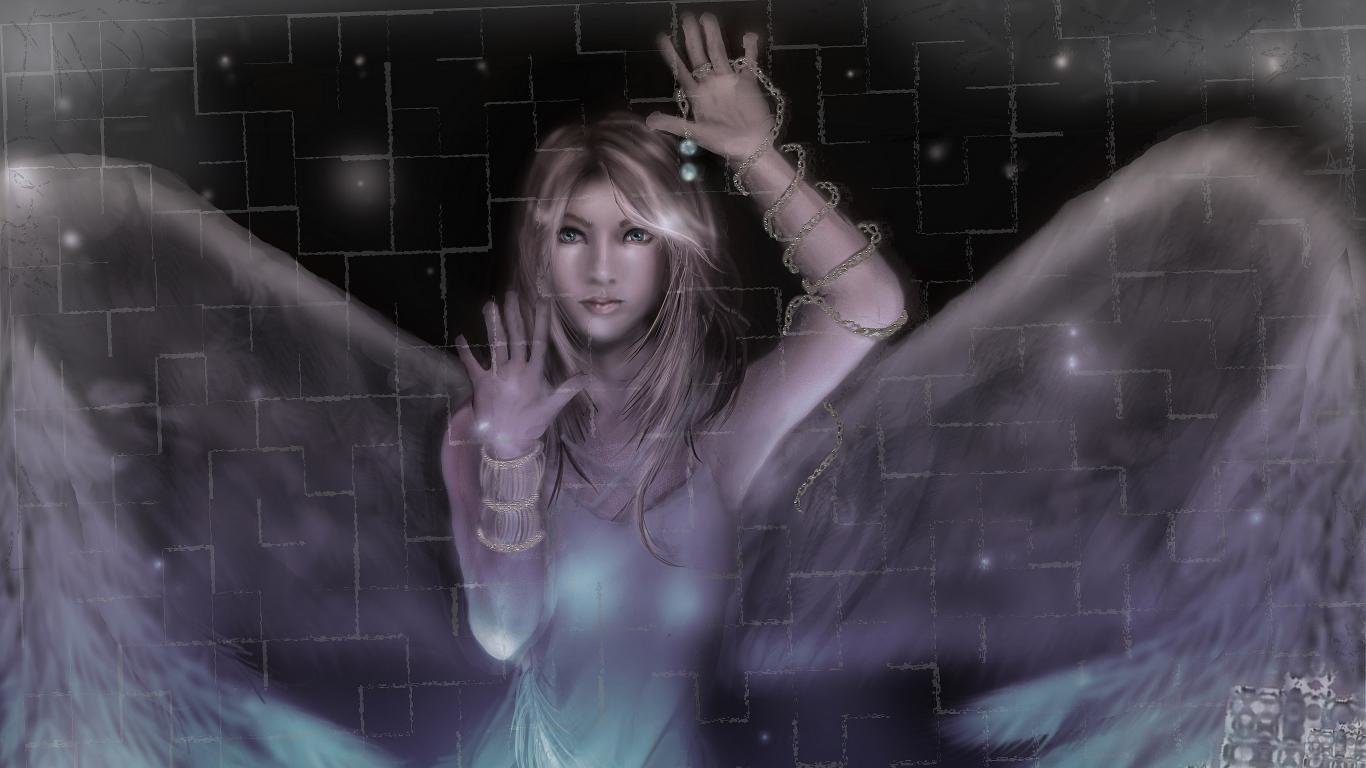 Awesome Angel free background ID:7700 for hd 1366x768 PC