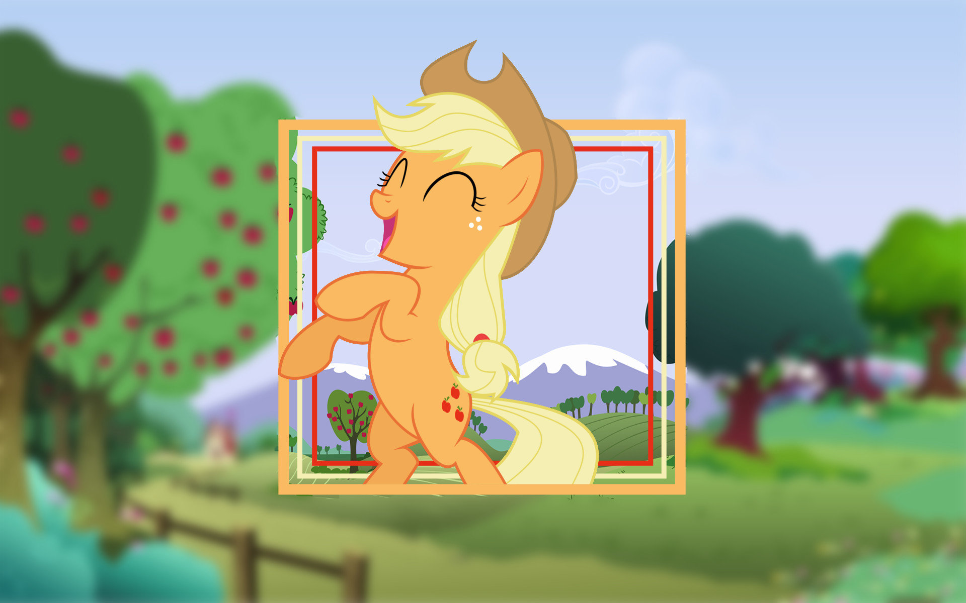Free Applejack (My Little Pony) high quality background ID:154693 for hd 1920x1200 computer