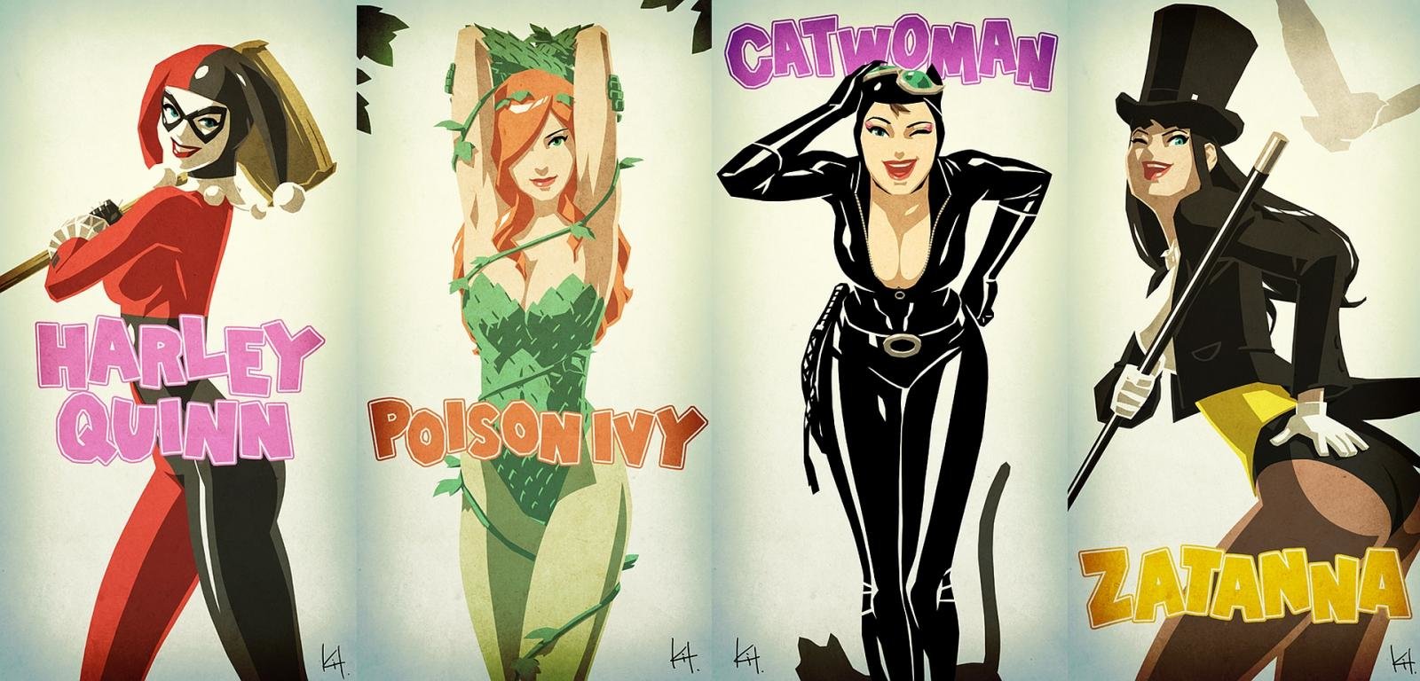 Free Gotham City Sirens high quality background ID:43390 for hd 1600x768 computer