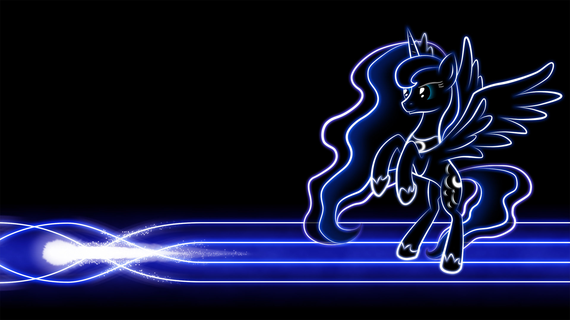 Awesome Princess Luna free background ID:154105 for 1080p desktop