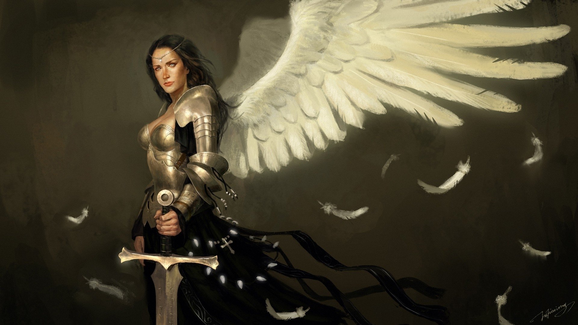 Free Angel Warrior high quality background ID:352365 for full hd 1080p computer