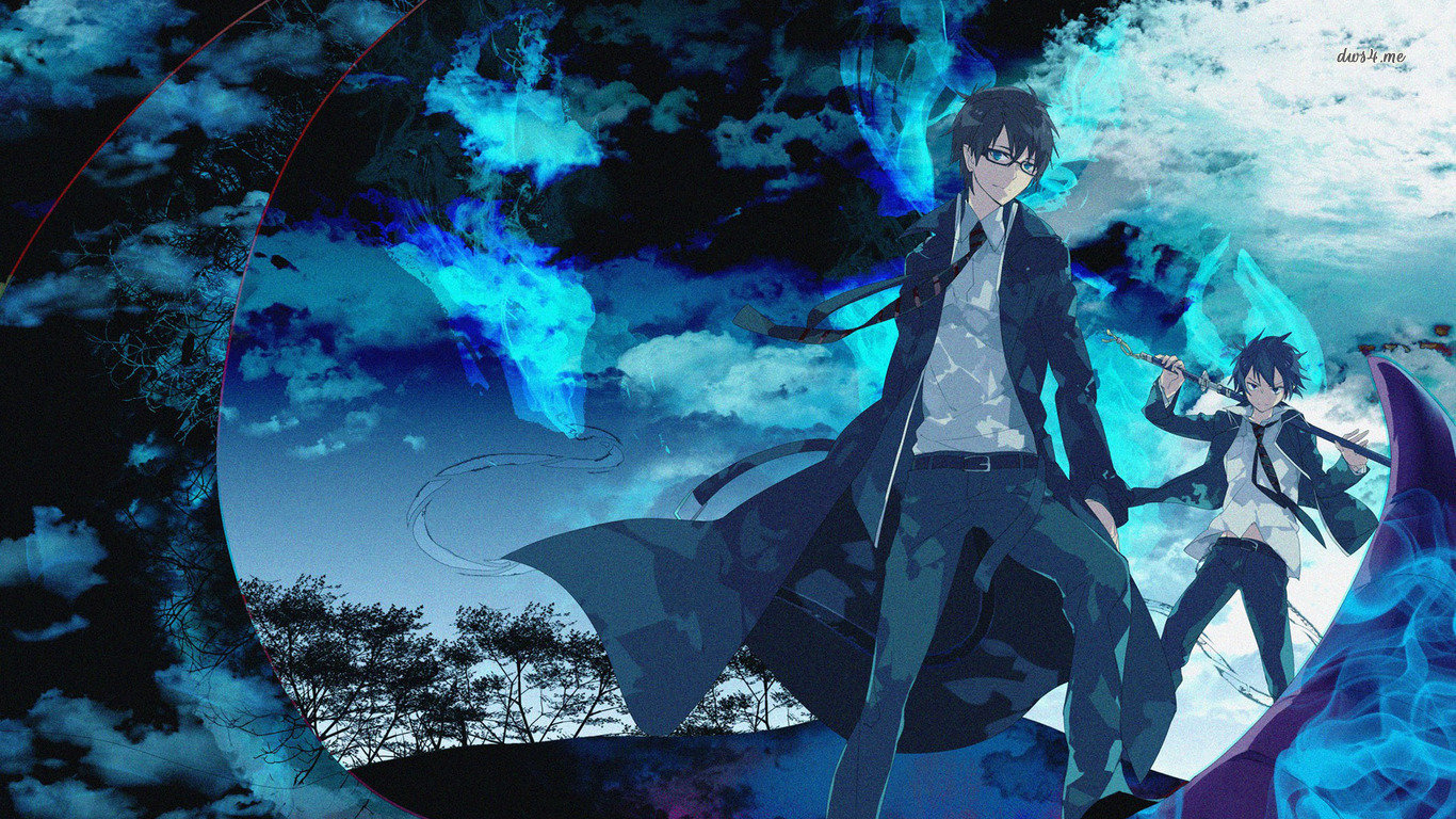 Free Blue Exorcist (Ao No) high quality wallpaper ID:242126 for 1366x768 laptop PC