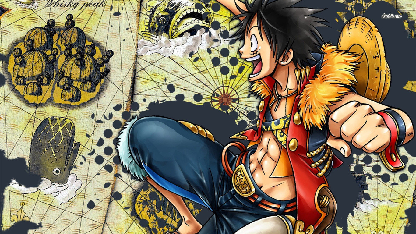 Best Monkey D. Luffy wallpaper ID:314218 for High Resolution 1366x768 laptop PC