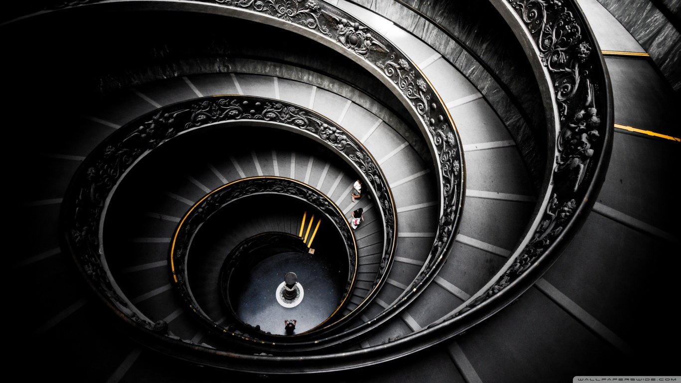 Download 1366x768 laptop Stairs computer wallpaper ID:391068 for free