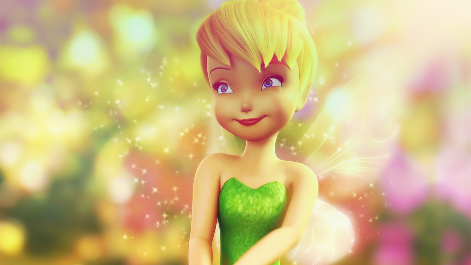 Download hd 1600x900 Tinker Bell desktop background ID:354079 for free