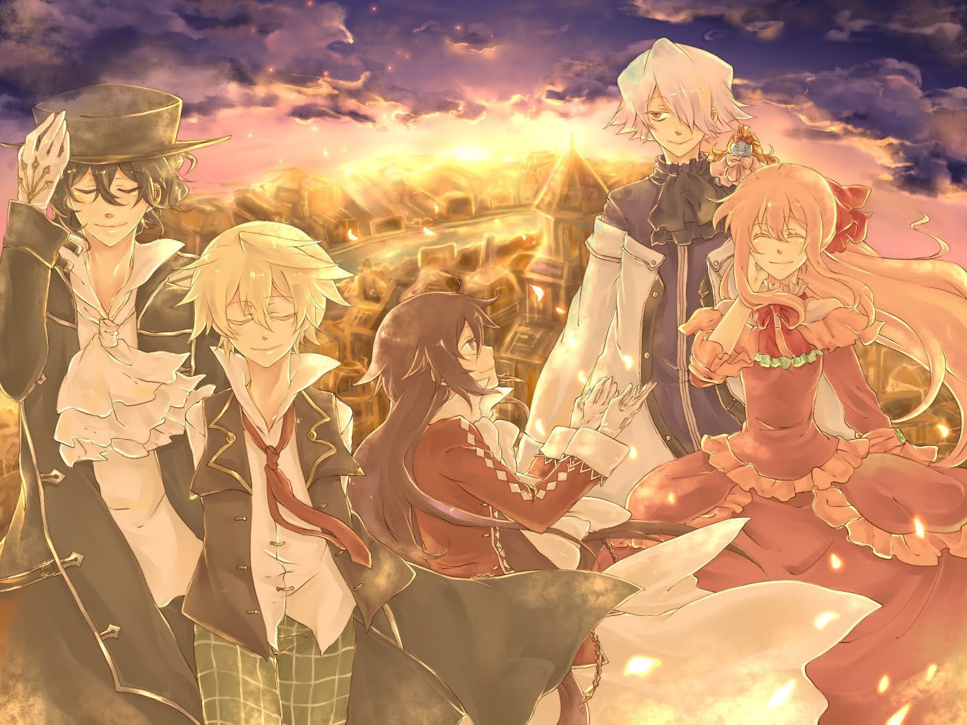 High resolution Pandora Hearts hd 1400x1050 background ID:48948 for computer