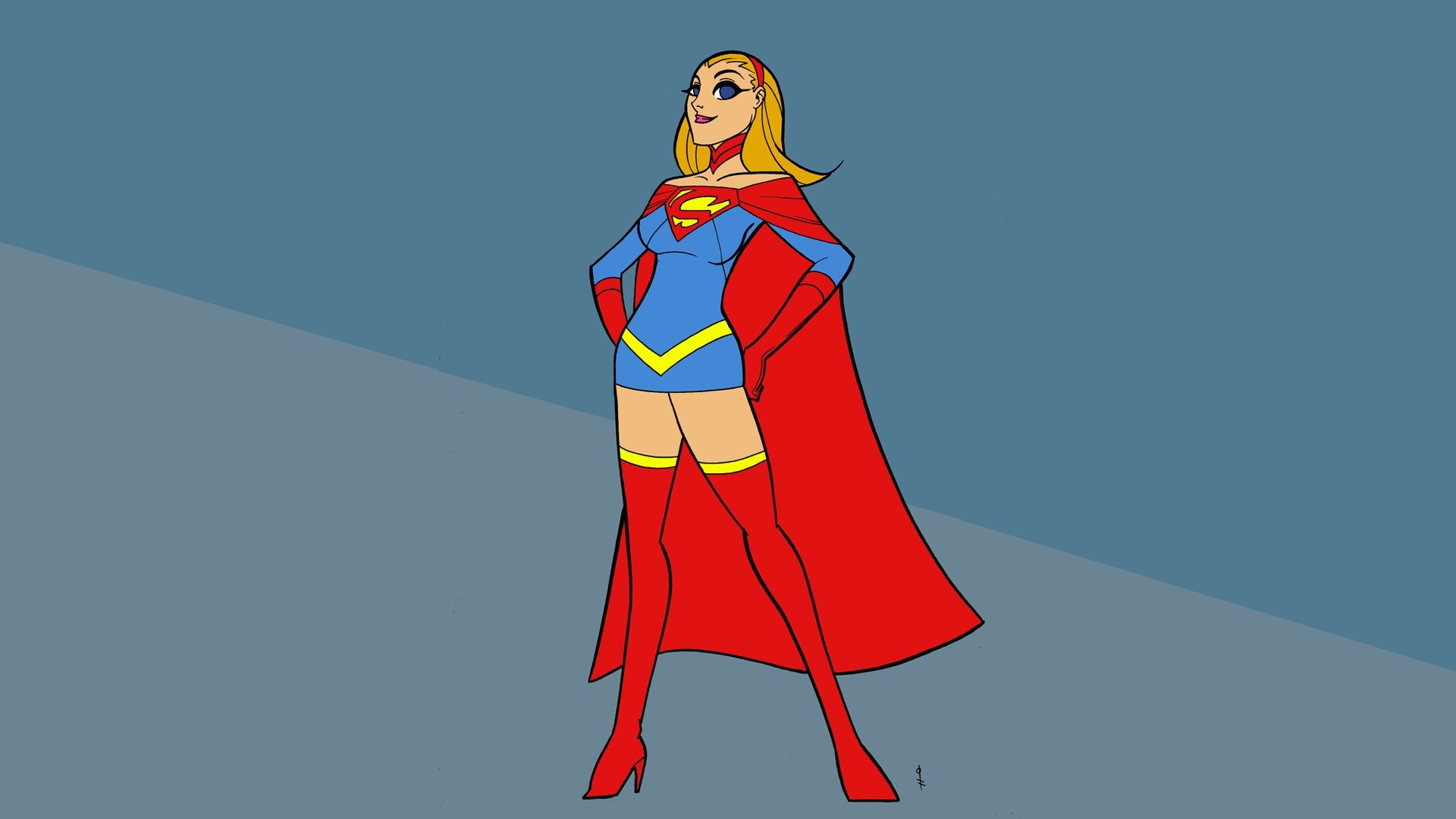 High resolution Supergirl full hd 1920x1080 wallpaper ID:26209 for computer