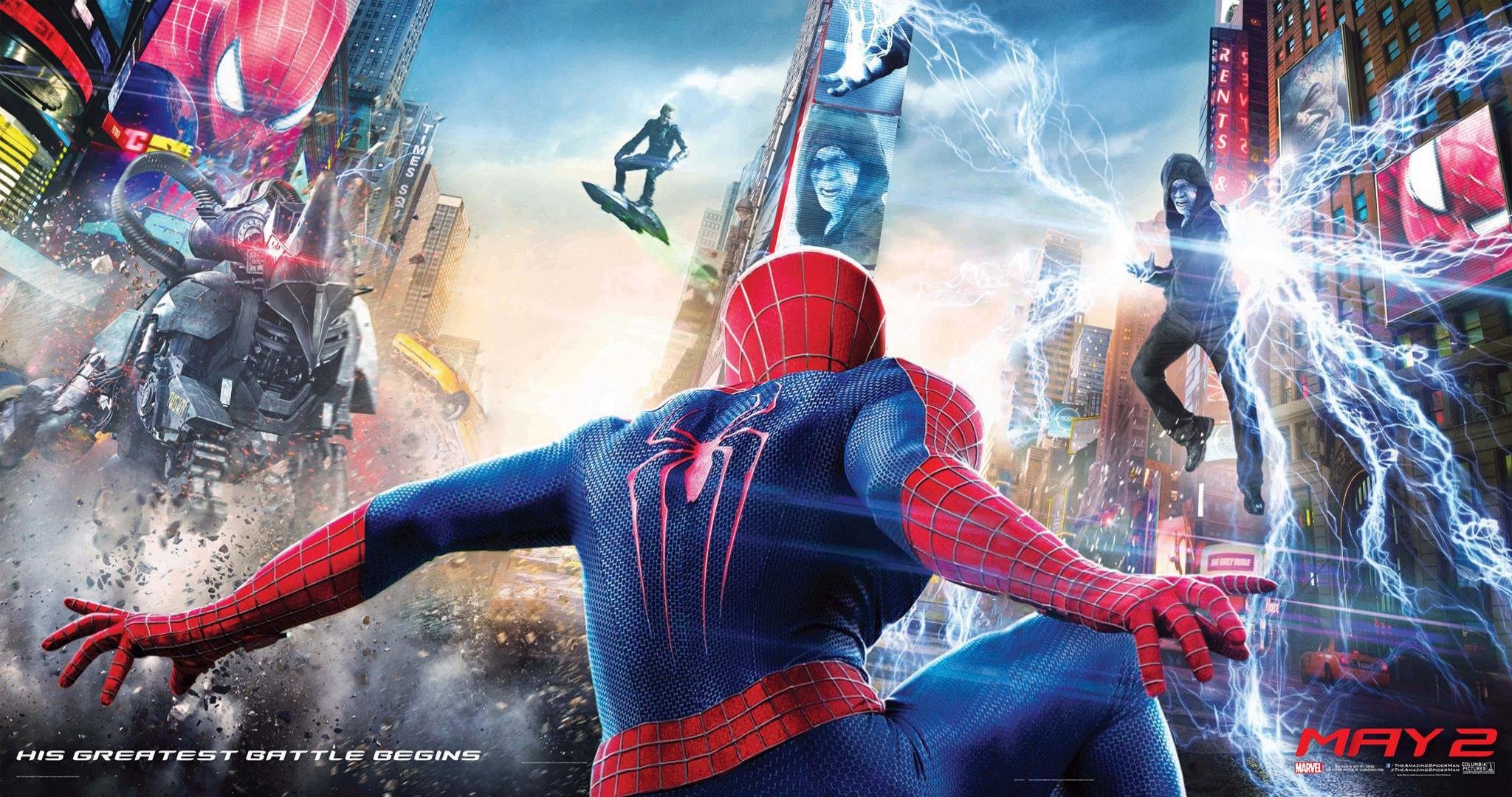 Awesome The Amazing Spider-Man 2 free background ID:102236 for hd 2048x1080 computer