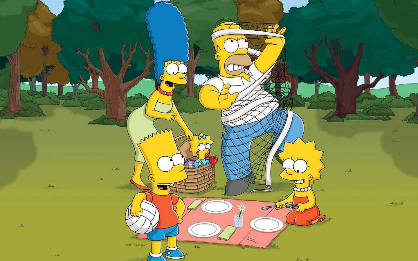 High resolution The Simpsons hd 1440x900 wallpaper ID:351780 for computer