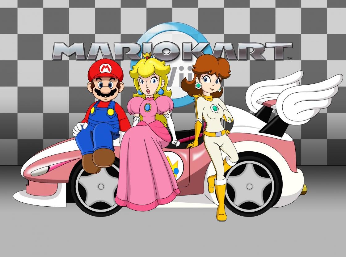 Best Mario Kart Wii background ID:324424 for High Resolution hd 1120x832 desktop