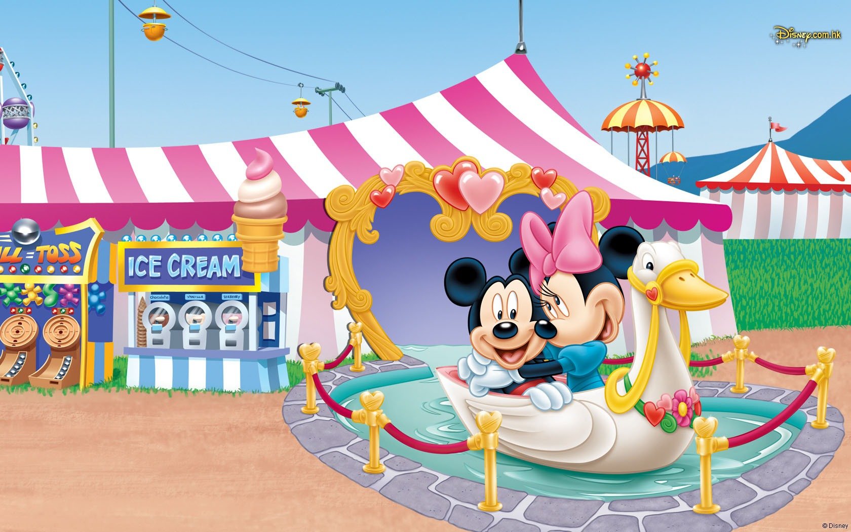 Free download Mickey And Minnie background ID:324998 hd 1680x1050 for PC
