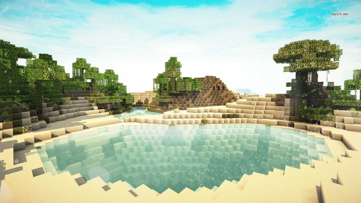 Download Laptop Minecraft Desktop Background Id 385609 For Free