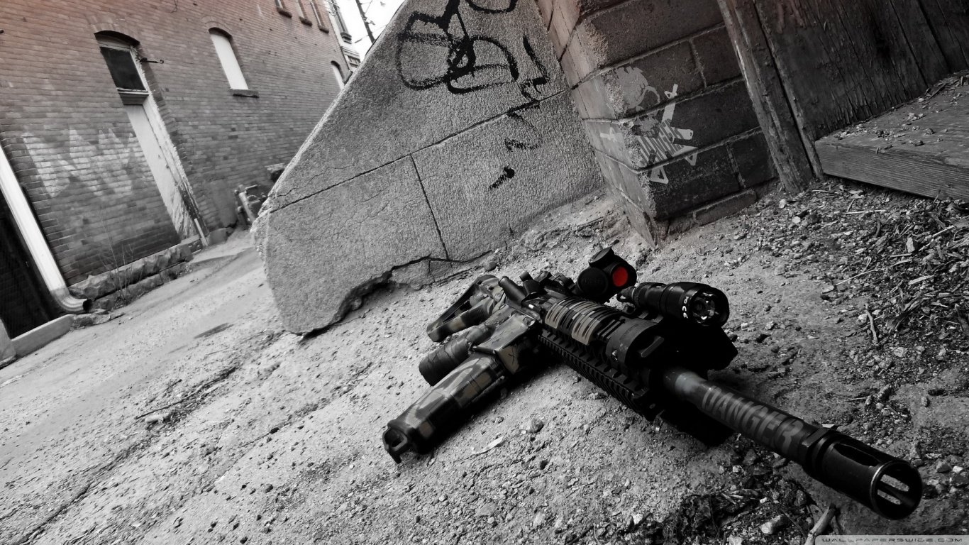 Free Sniper Rifle high quality wallpaper ID:282974 for hd 1366x768 desktop