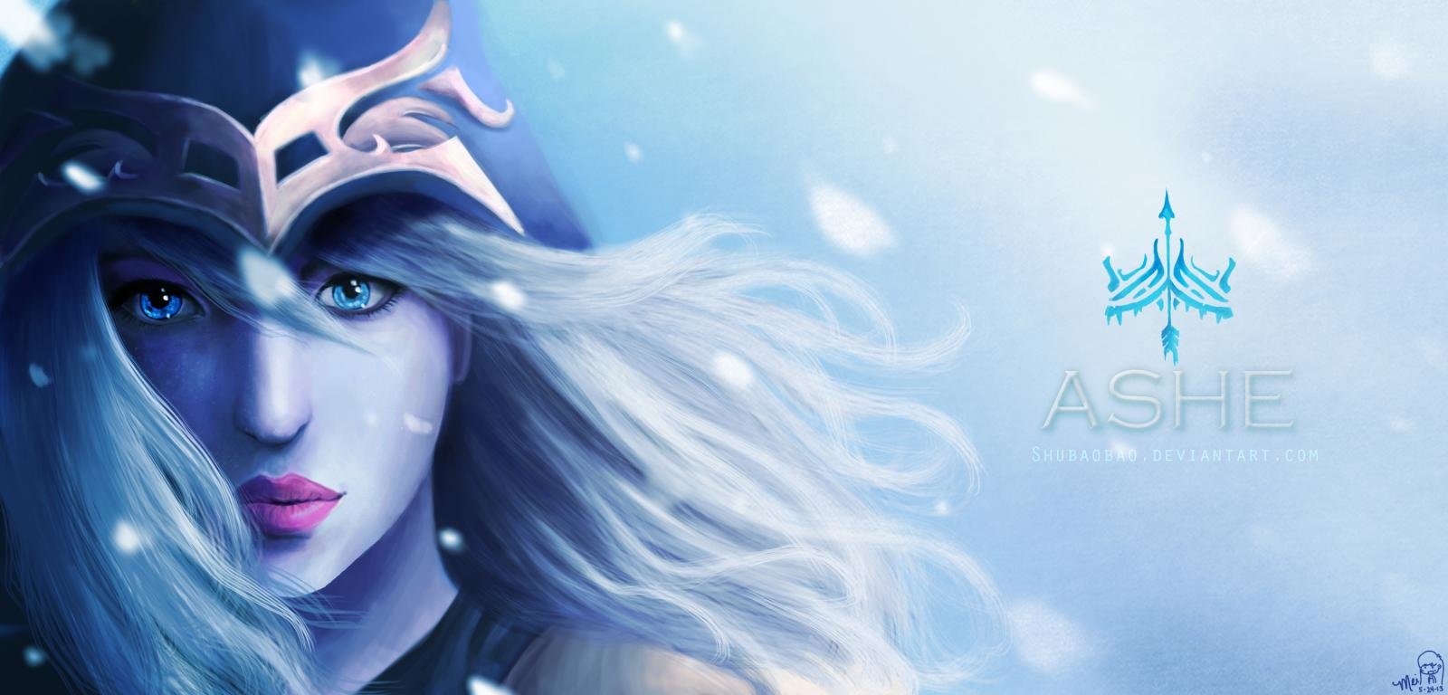 Awesome Ashe (League Of Legends) free background ID:172400 for hd 1600x768 desktop