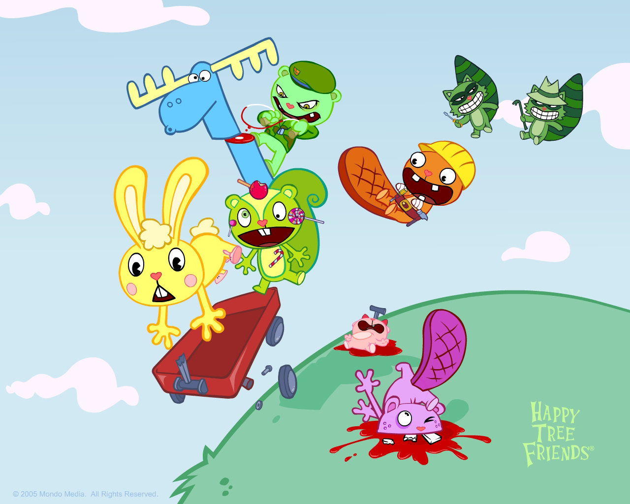 Free Happy Tree Friends high quality background ID:21743 for hd 1280x1024 computer